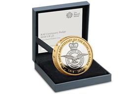 UK 2018 RAF Centenary Silver Proof Piedfort £2