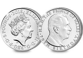 2018 UK Prince Charles 70th CERTIFIED BU £5