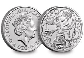 2019 UK Queen Victoria CERTIFIED BU £5