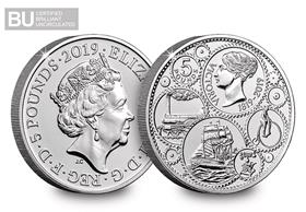 2019 UK Queen Victoria CERTIFIED BU £5