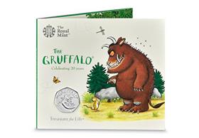 UK 2019 The Gruffalo 50p BU Pack