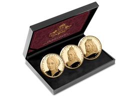 The Queen Victoria Gold Plated Set