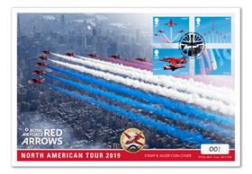 Red Arrows 2019 North America Tour Silver Cover