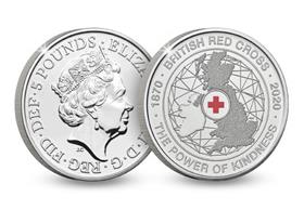 2020 UK British Red Cross £5 Coin