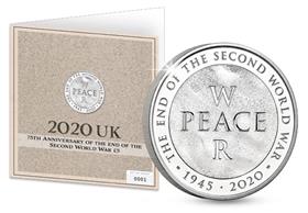 2020 75th Anniversary of WWII £5 Display Card