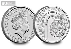 2020 UK The Royal Mint CERTIFIED BU £5