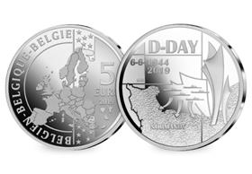2019 Belgium 75th Anniversary of D-Day 5 Euro