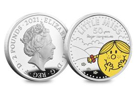 UK 2021 Little Miss Sunshine 1oz Silver Proof Coin