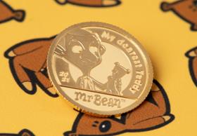 Mr Bean 1/g Gold Coin