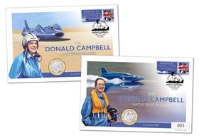 The Donald Campbell Coin Cover Pair