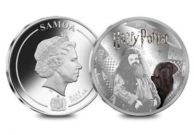 The Official Hagrid Silver-Plated Coin