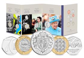 UK 2022 Annual Coin Set BU Pack