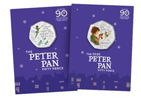 Deluxe Peter Pan Colour 50p Edition