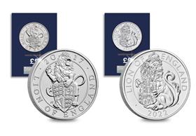 2017 & 2022 UK Lion of England CERTIFIED BU £5