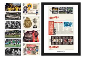 The FA Cup Stamps - Framed Edition