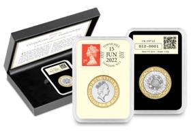 25th Years of the Bi-Metal £2 DateStamp Issue