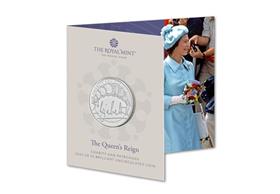 UK 2022 Queen's Reign: Charity BU £5 Pack