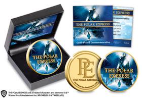 The Polar Express Gold-Plated Commemorative