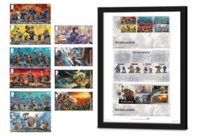 The Warhammer Stamps - Framed Edition