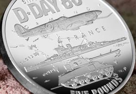 D-Day 80th Proof £5 Coin
